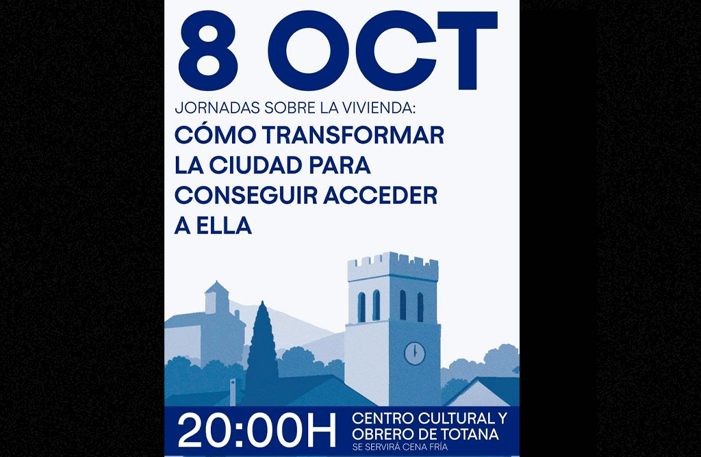 Ganar Totana-IU impulsa un proceso participativo para exigir vivienda p�blica y asequible en el municipio 